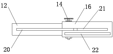 Auxiliary device facilitating installing and automatic spreading of advertising cloth