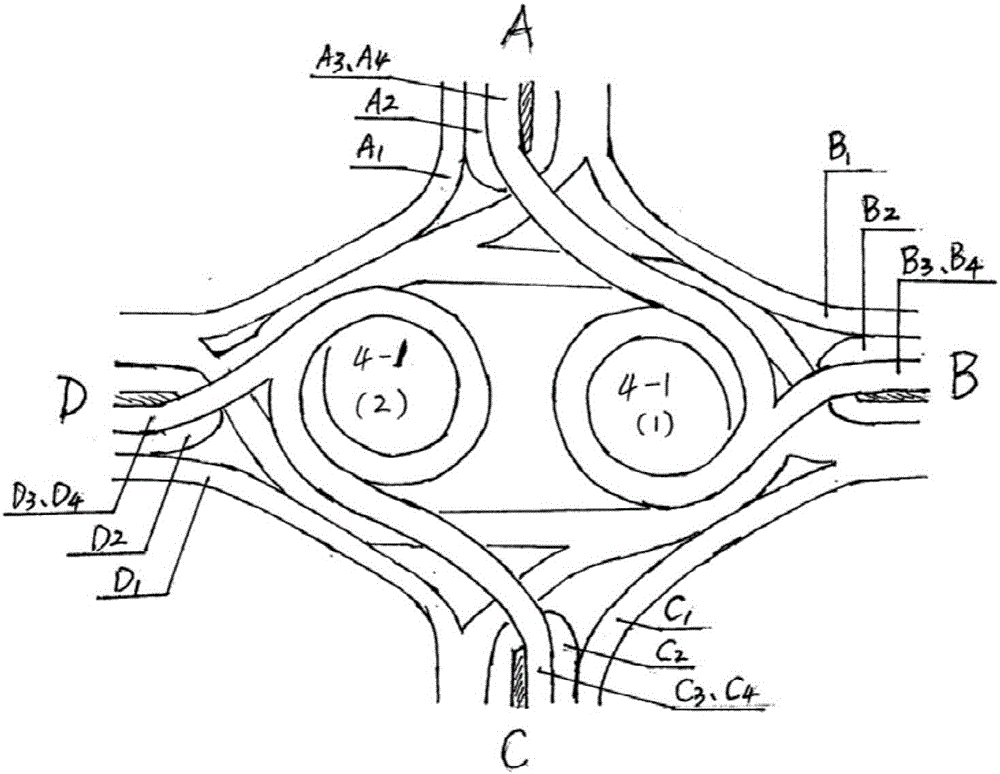 Tai Chi derivation interchange overpass highway