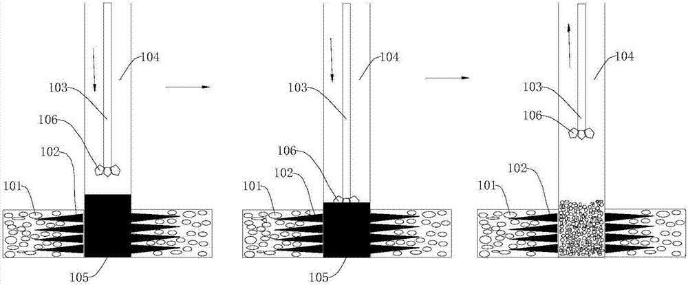 Middle-high density elastic liquid rubber plug and well repair method