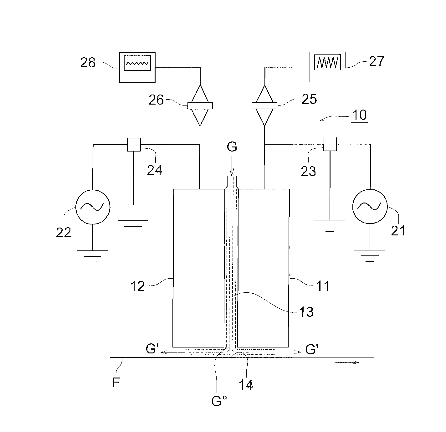 Gas barrier film, gas barrier film manufacturing method, resin substrate for organic electroluminescent device using the aforesaid gas barrier film, and organic electroluminescent device using the aforementioned gas barrier film