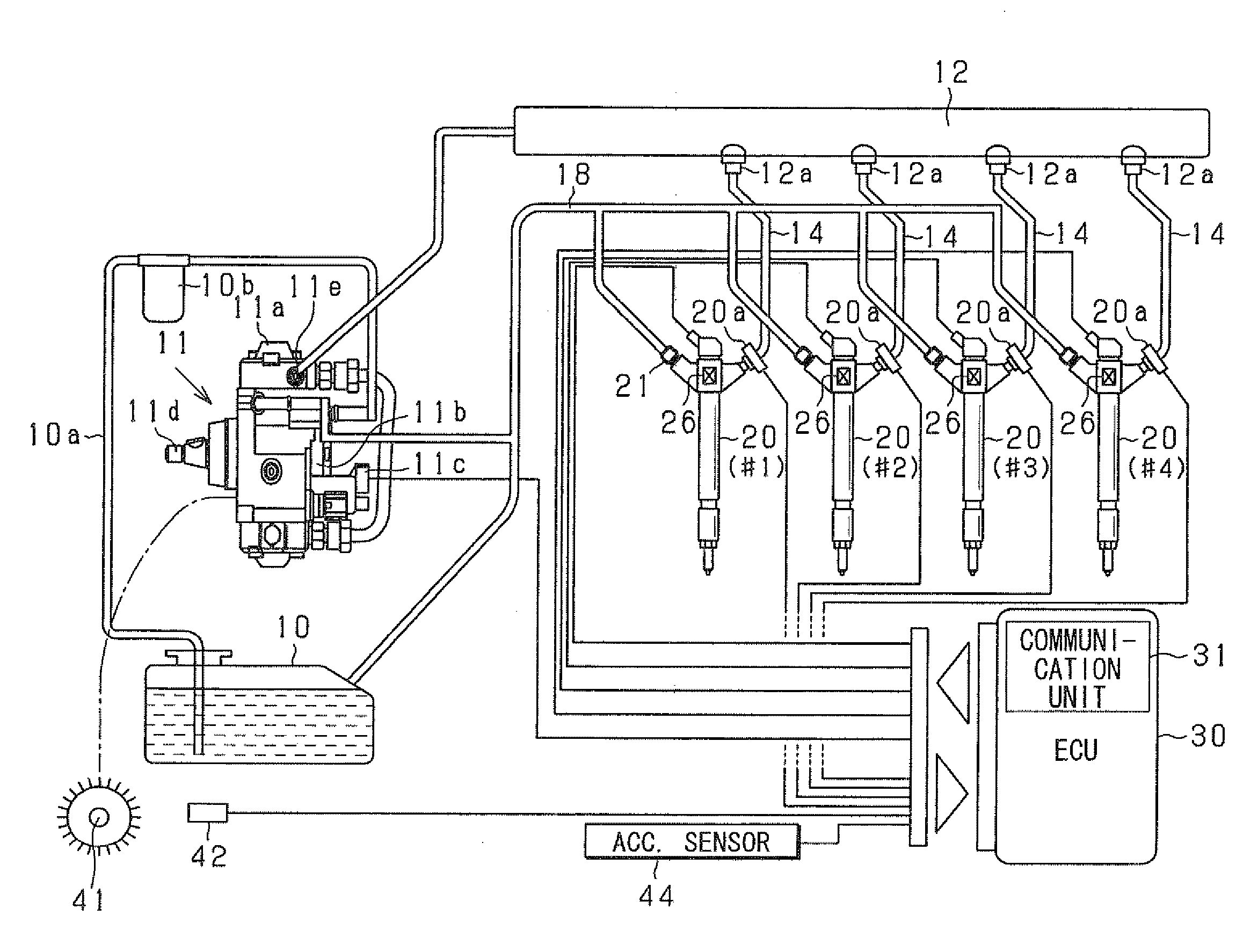 Fuel injection device and fuel injection system