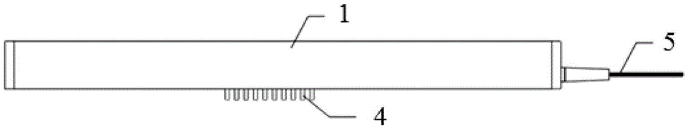 Packaging structure of arrayed waveguide grating module and preparation method