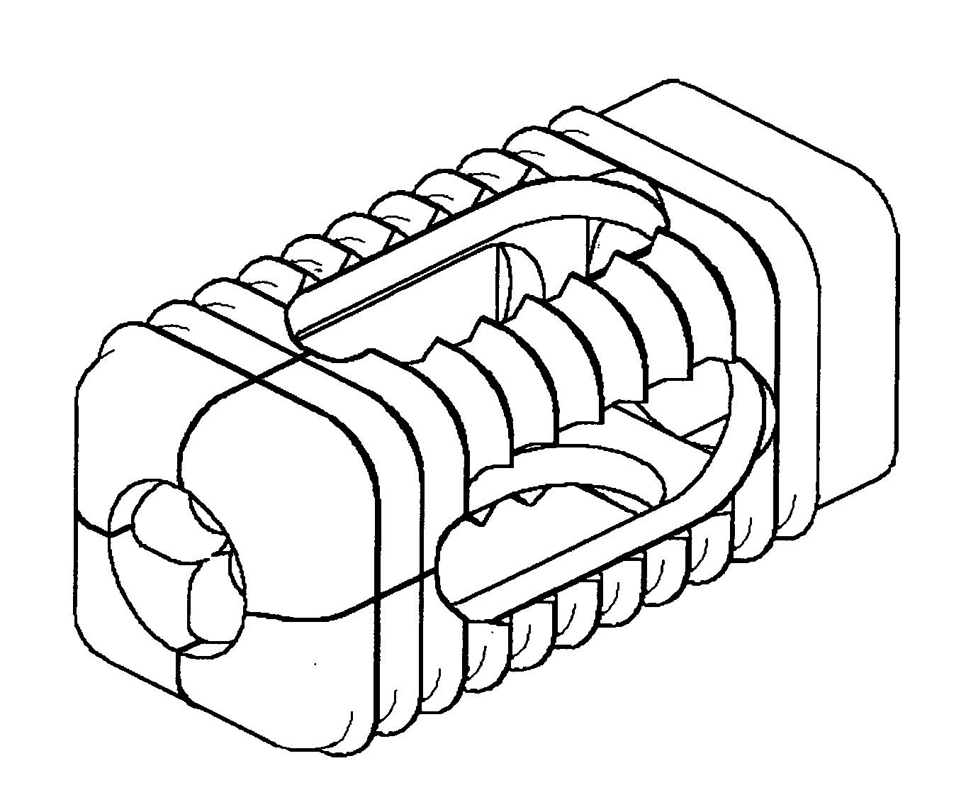 Expandable interfusion cage