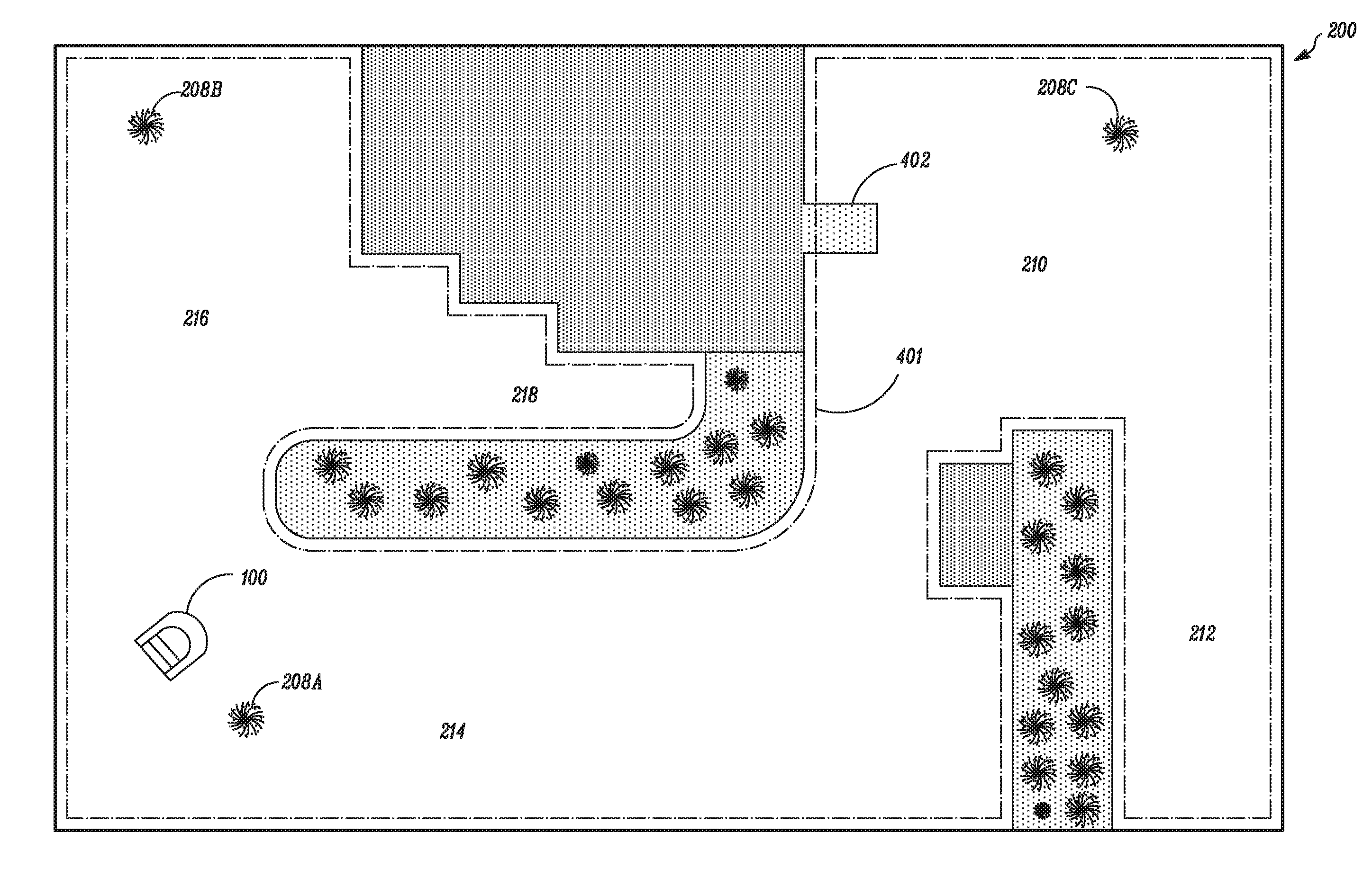 Method and System for Enhancing a Coverage Distribution of a Robotic Garden Tool