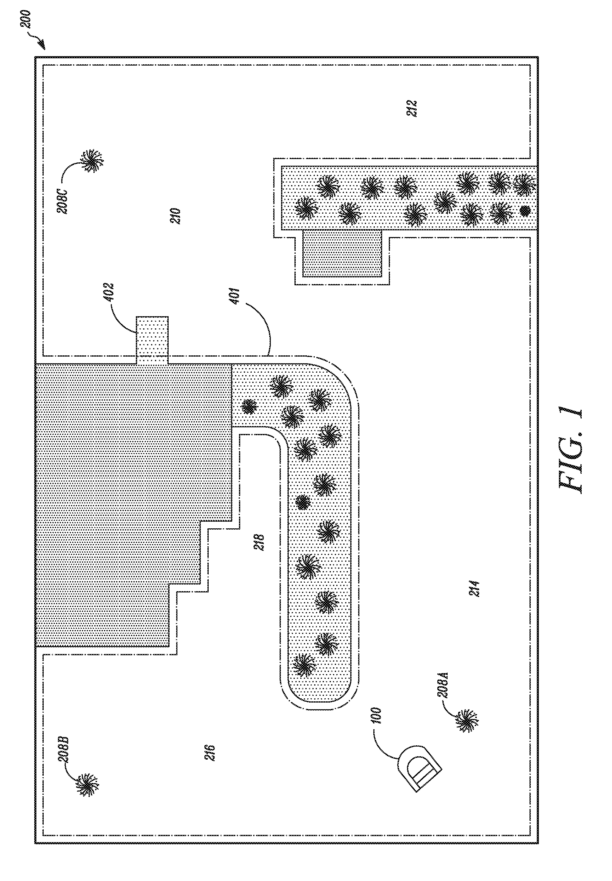 Method and System for Enhancing a Coverage Distribution of a Robotic Garden Tool