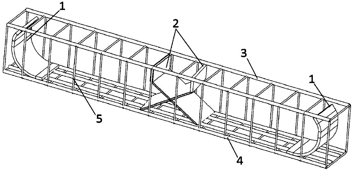 A new type of high-performance reinforced concrete beam and its manufacturing method