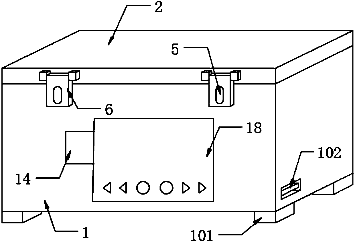 Insulin pen storage device with constant temperature and blending functions