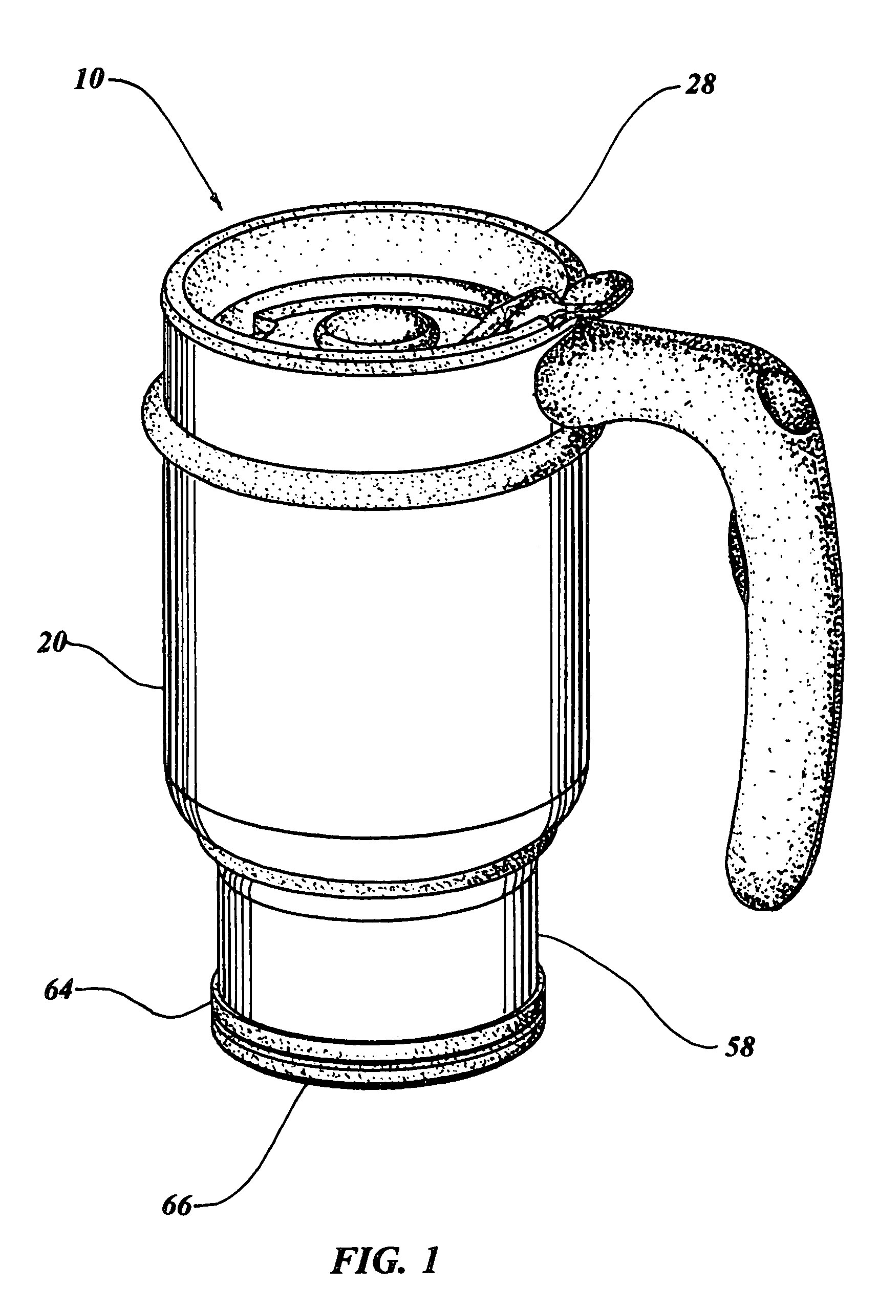 Beverage press mug with storage container