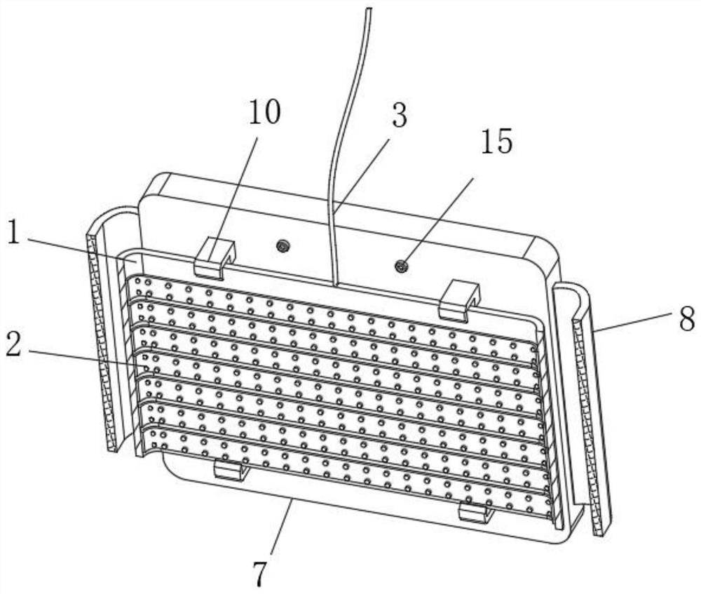 Wearable LED phototherapy device