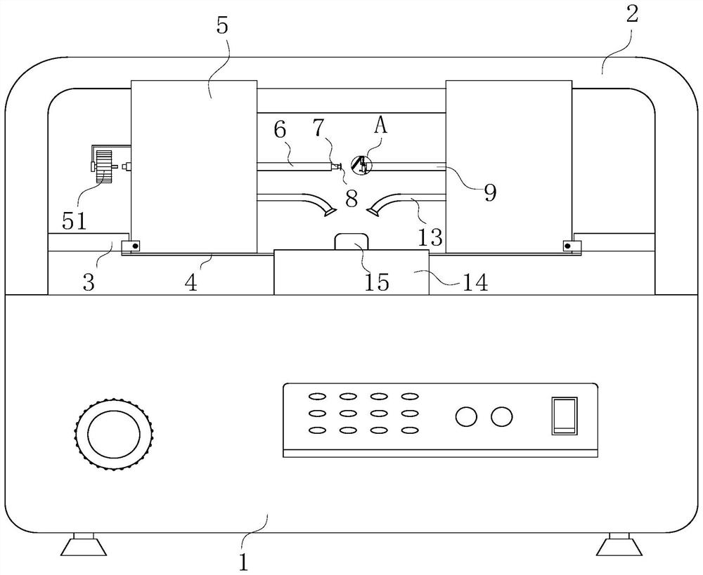 Multi-focus child glasses processing device