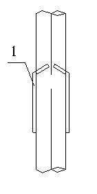 Bent-toothed sealing plate and stamping method