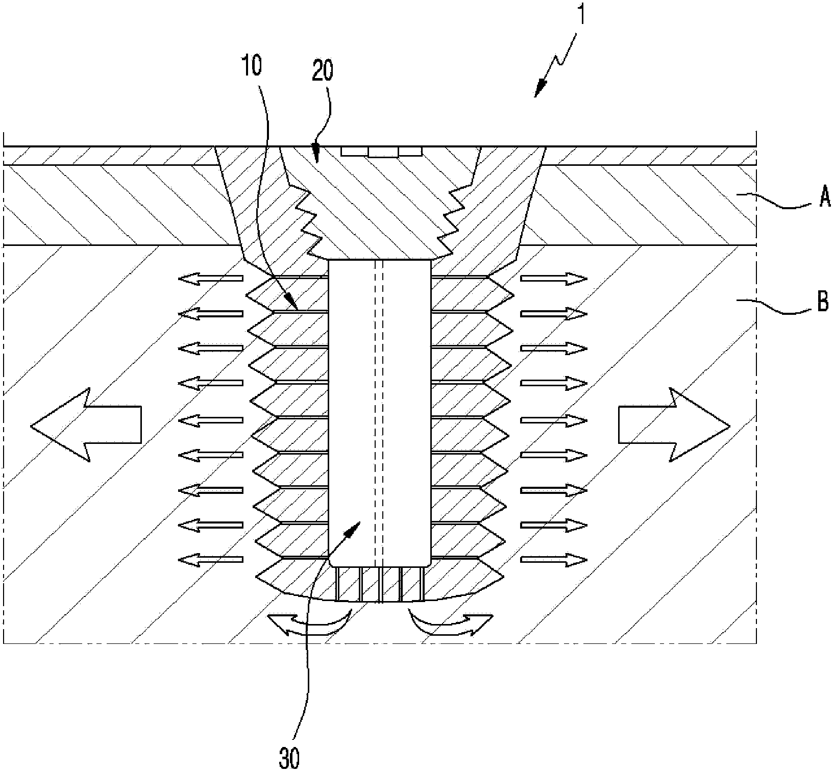 Drug delivery system using implant