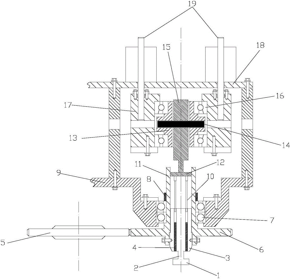 Extruding speed-adjustable filling friction stir welding device