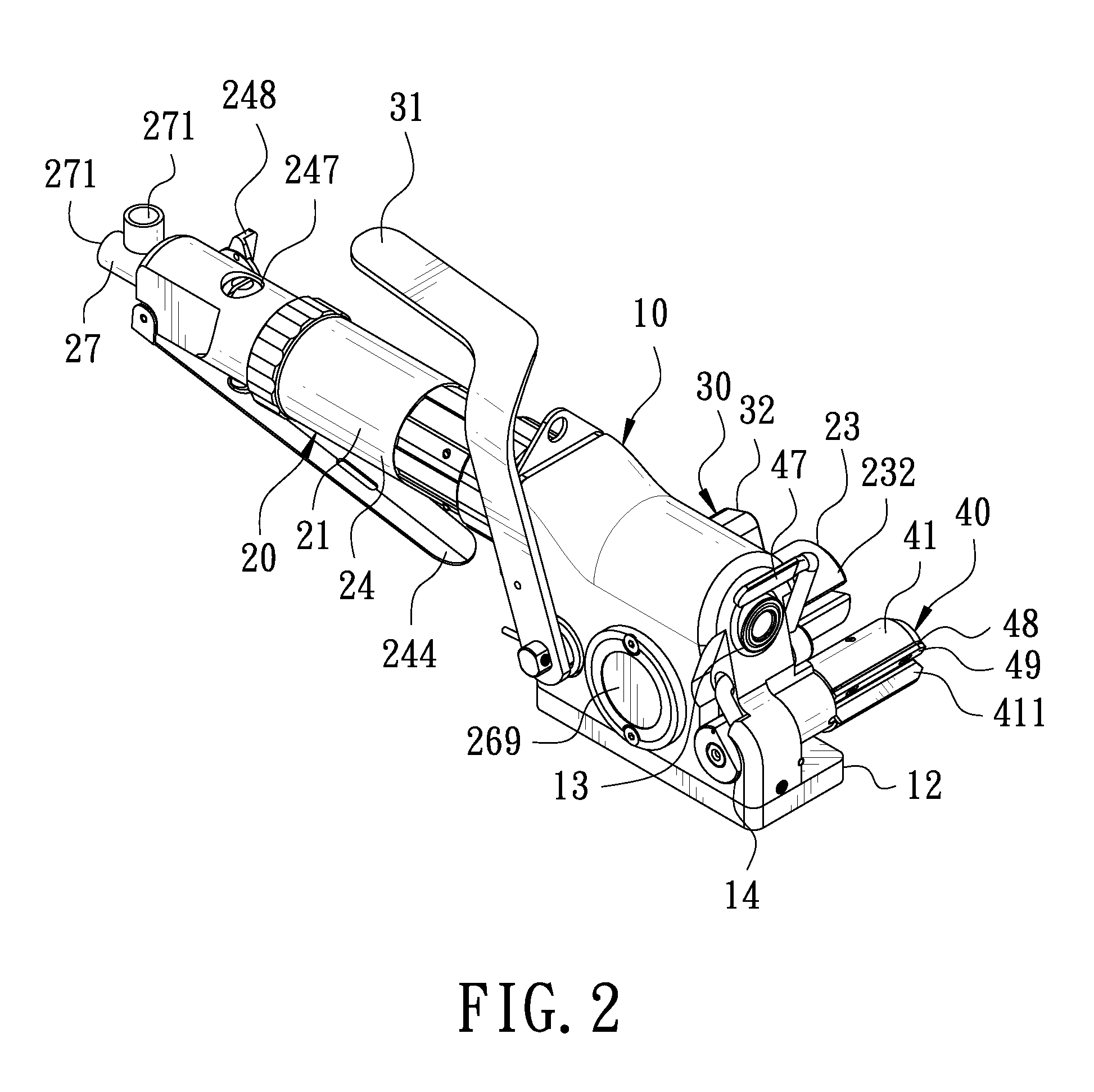 Fiber strap packing machine