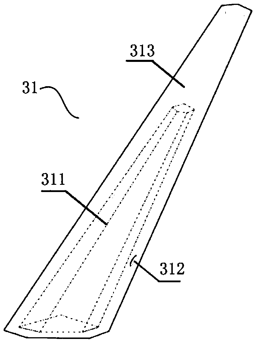 Size adjustable boat anchor used for water surface positioning of stone dumper