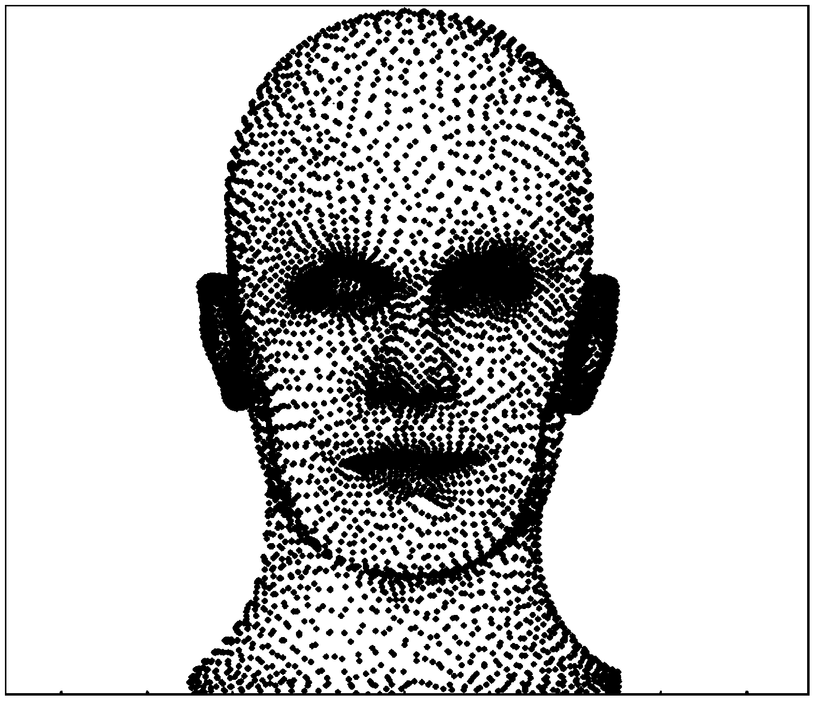 Triangular mesh curve surface recovery post-treatment method based on removal of overlapped patches with included angles