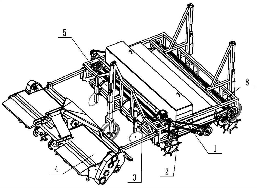 Planting method for unmanned fixed sowing