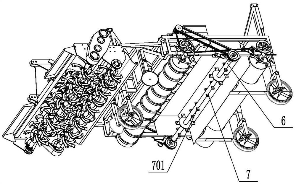 Planting method for unmanned fixed sowing