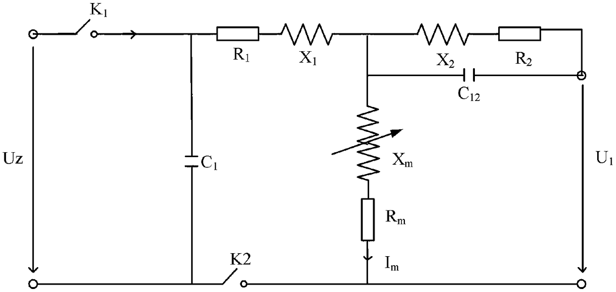 Transformer winding deformation detection method