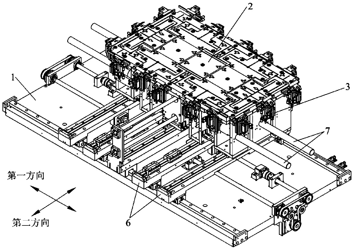 Cutting platform and cutting device