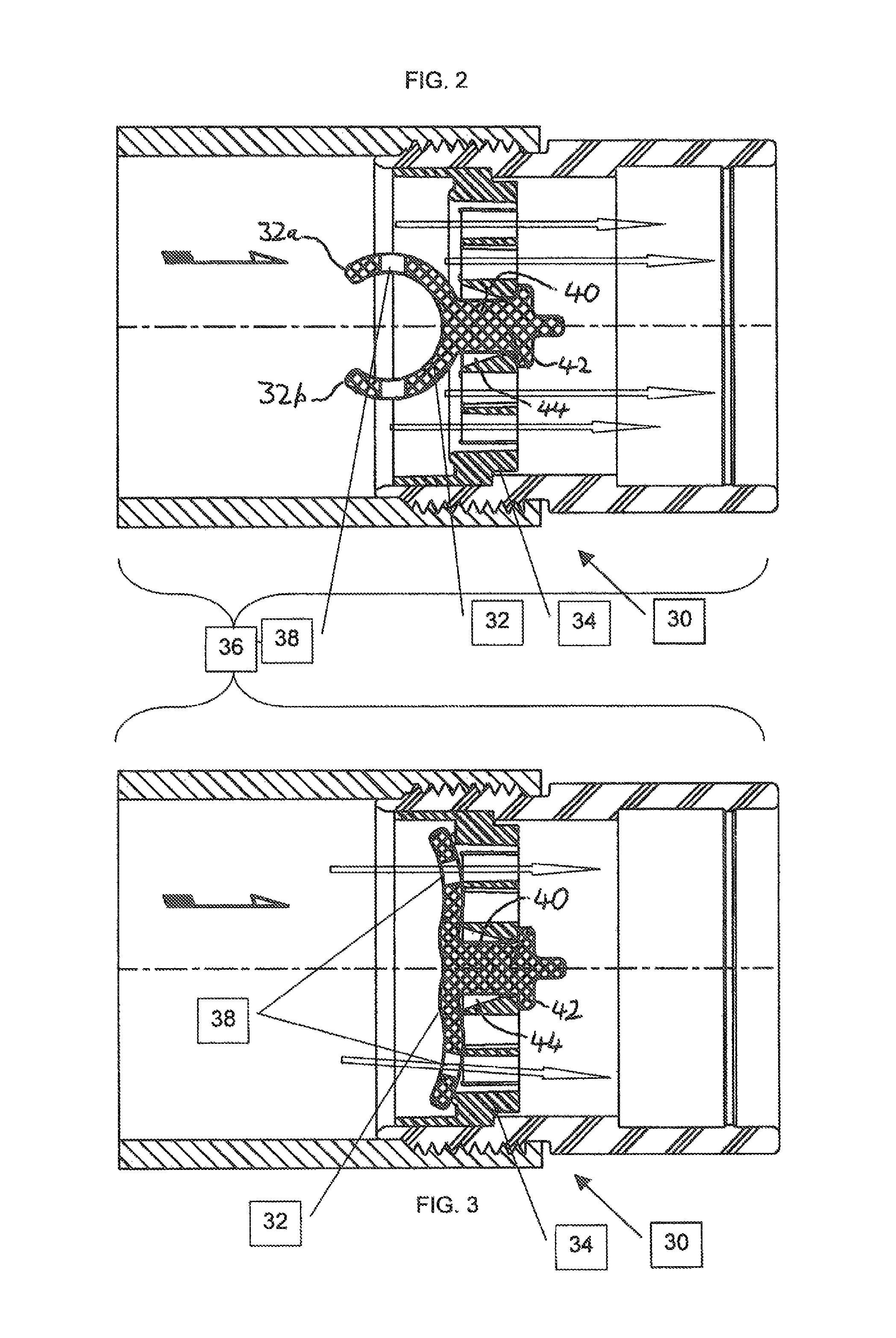 Air release valve with elastic rolling shutter