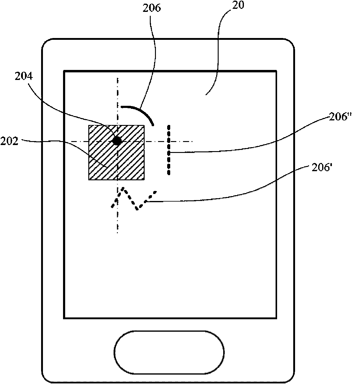 Input method based on touch screen