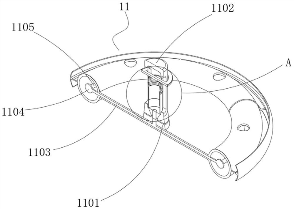 An anti-sinking floating body for water conservancy and hydropower projects, which is convenient for adjusting the buoyancy of the floating body