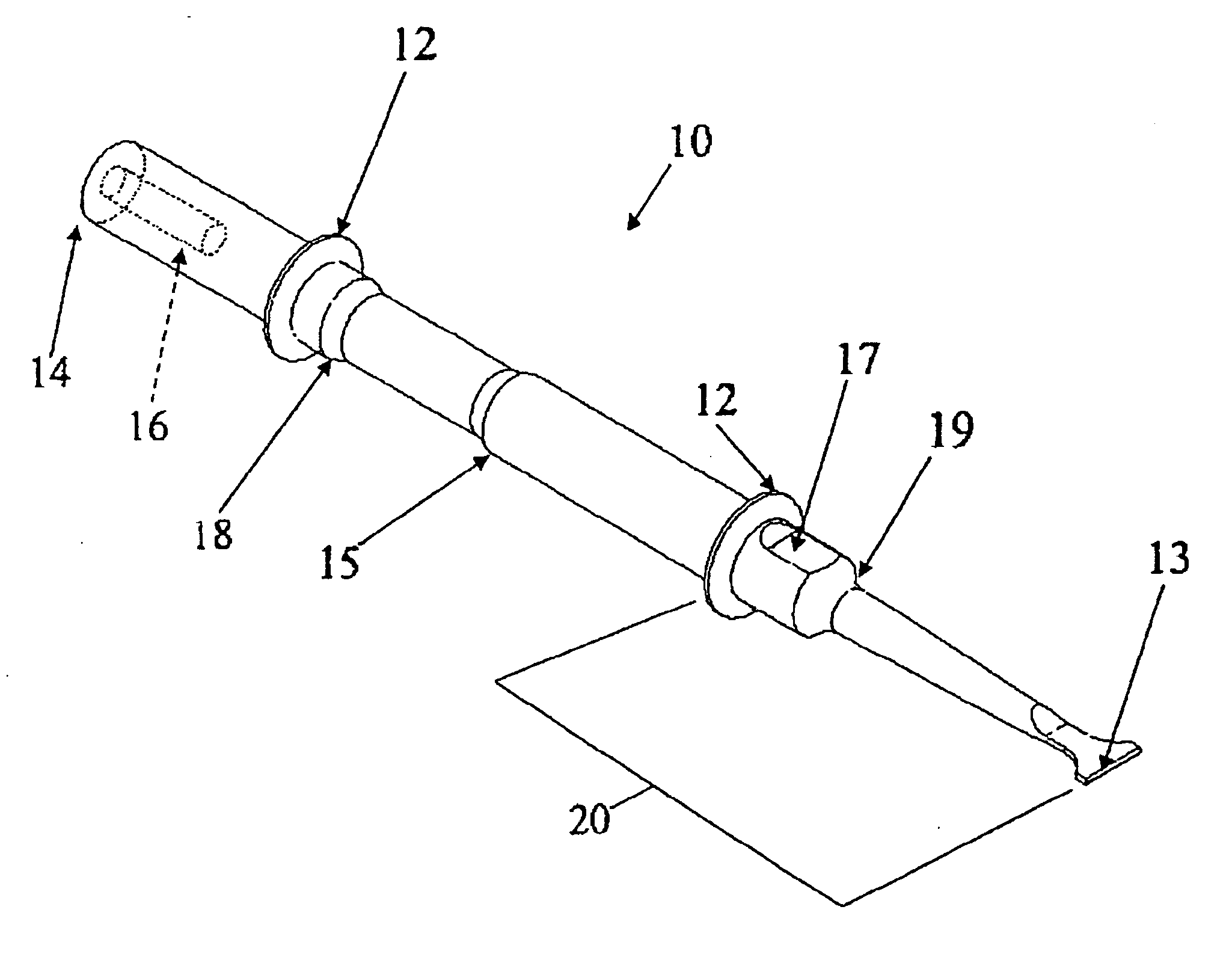 Color treated condition-indicating ultrasonic surgical device and method