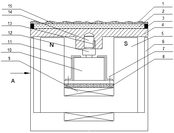 Water-based magnetorheological closed flexible polishing head based on normal force