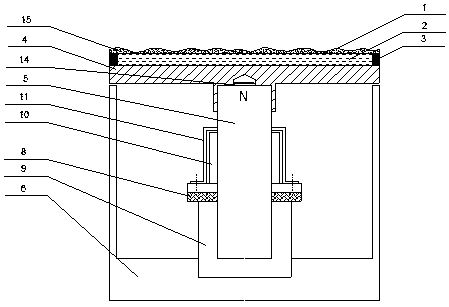 Water-based magnetorheological closed flexible polishing head based on normal force