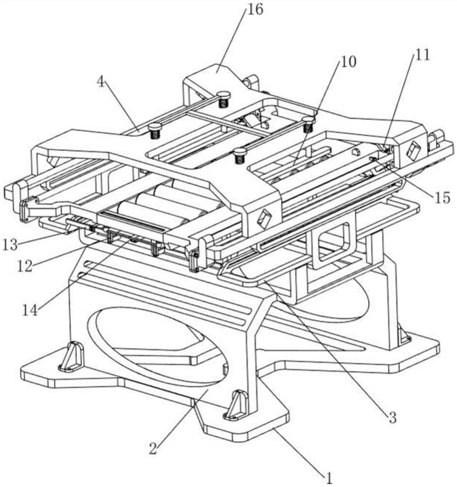 Edge deburring device for rock plate machining