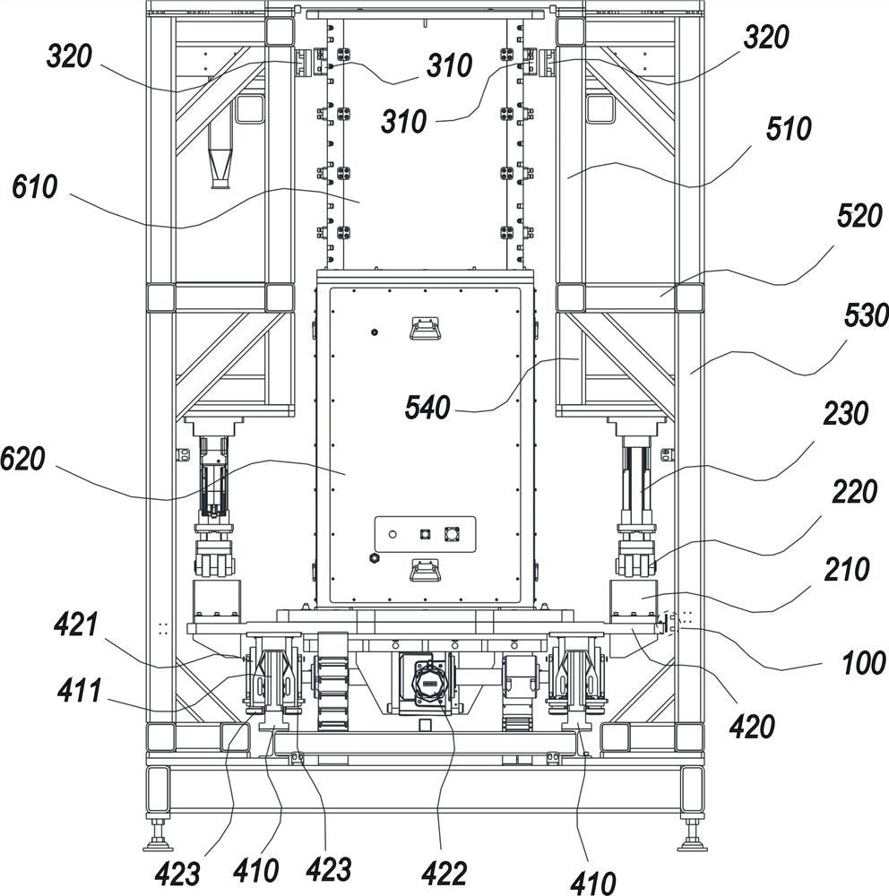 Construction bin system for large metal 3D printing equipment