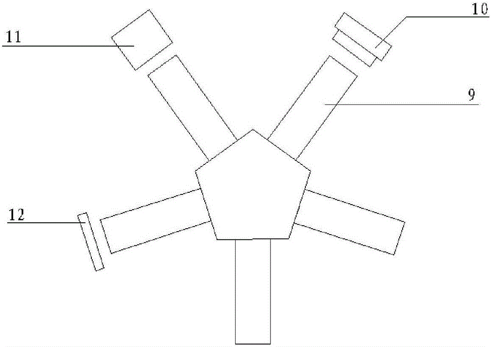 Packaging equipment of roof-shaped packing box