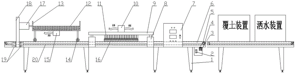 Novel precision tray seeder