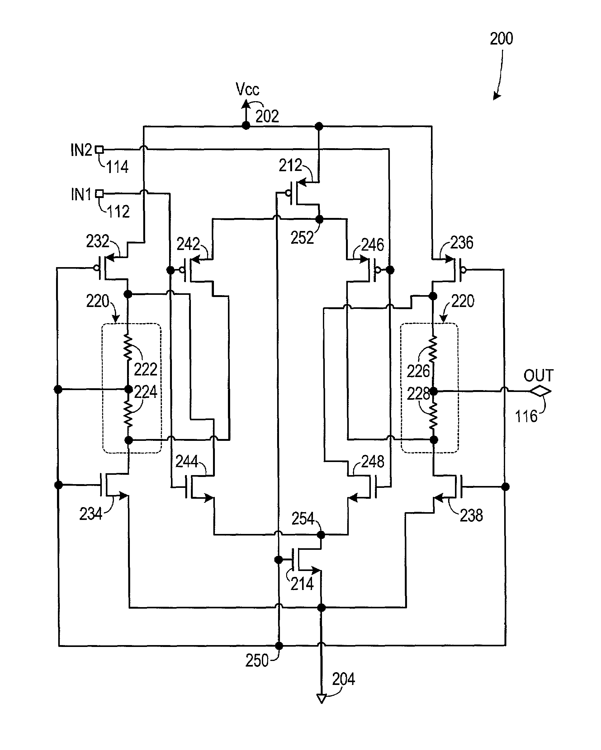 CMOS low voltage high-speed differential amplifier