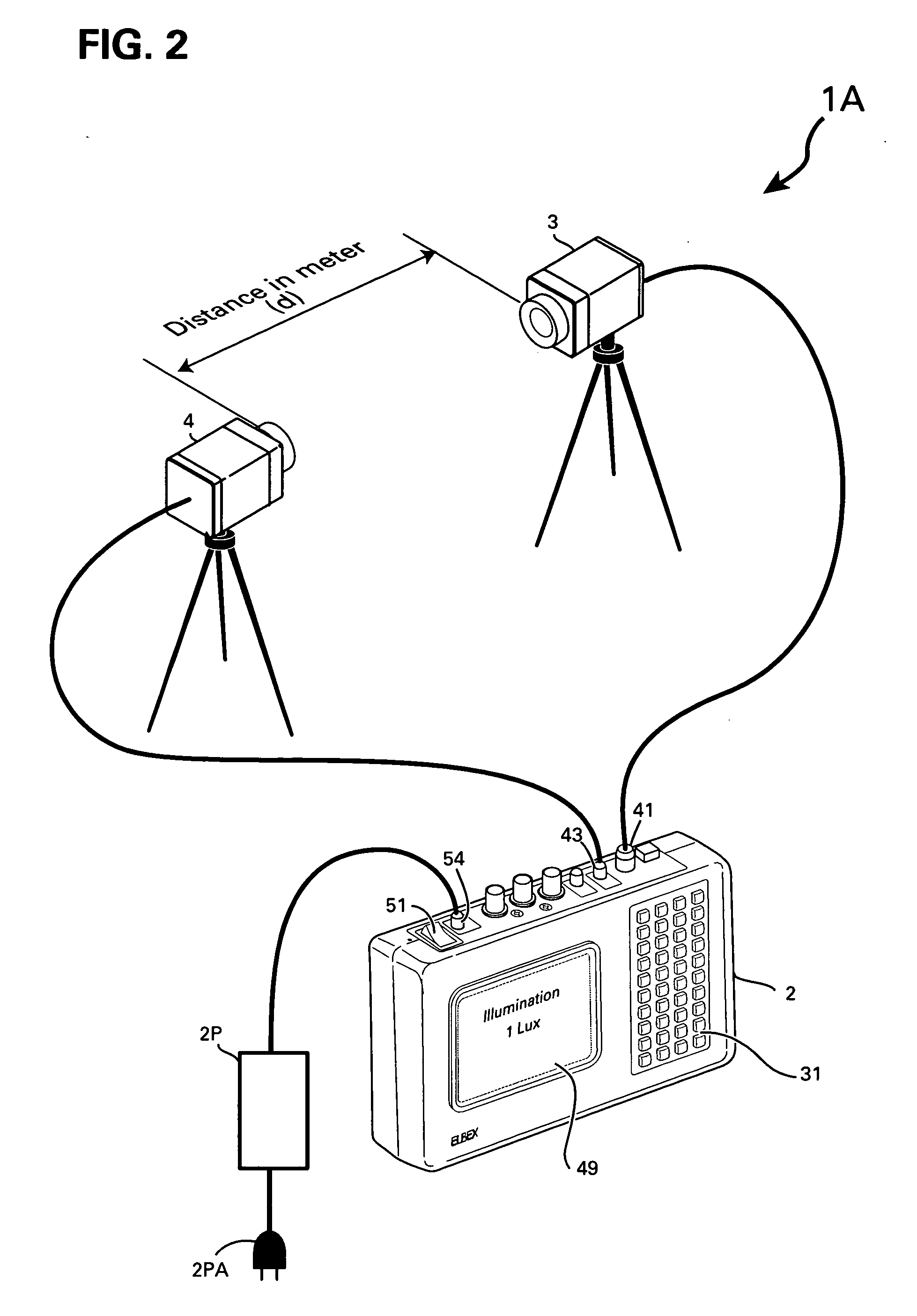 Method and apparatus for measuring illumination and camera performances