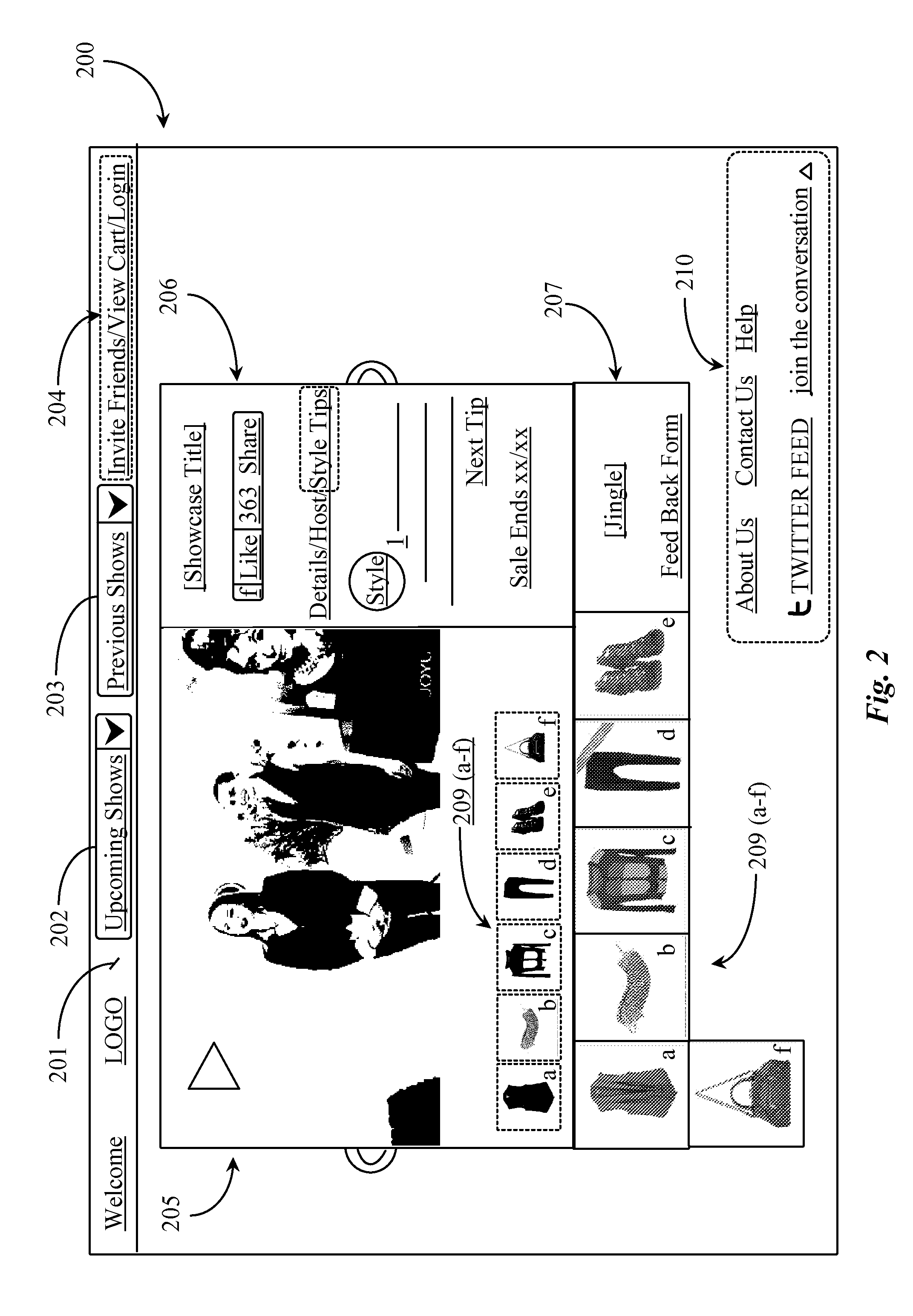 System For Selling Products Based On Product Collections Represented In Video