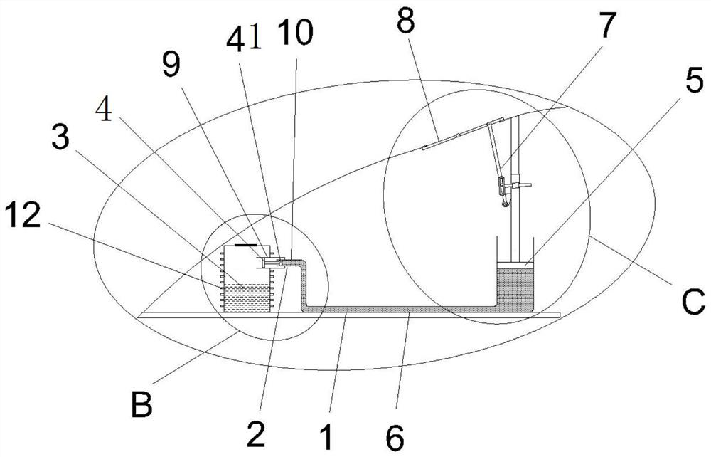 Automatic ventilation device of greenhouse and greenhouse