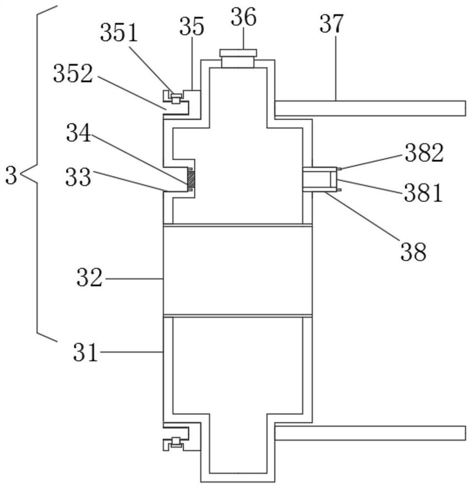 Sectional type porous ceramic heating body with good oil storage effect and processing method