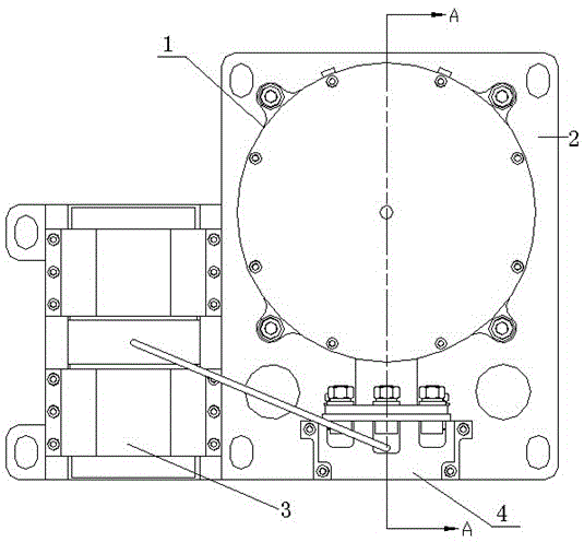 High-temperature superconducting receiver front-end device in space