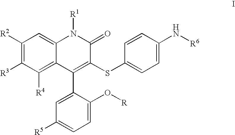 3-thia-4-arylquinolin-2-one derivatives