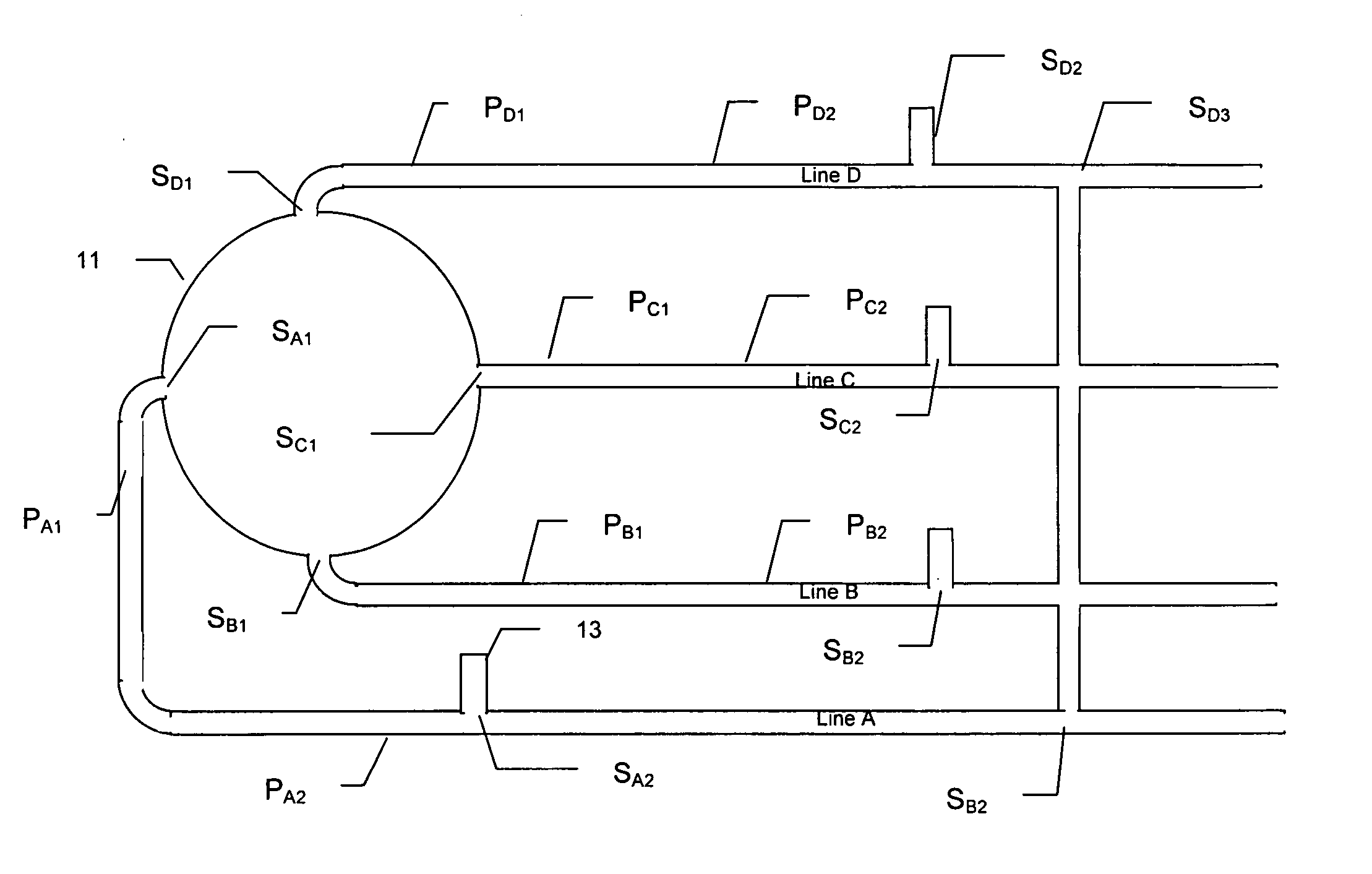 System and method for determining fluctuating pressure loading on a component in a reactor steam dome