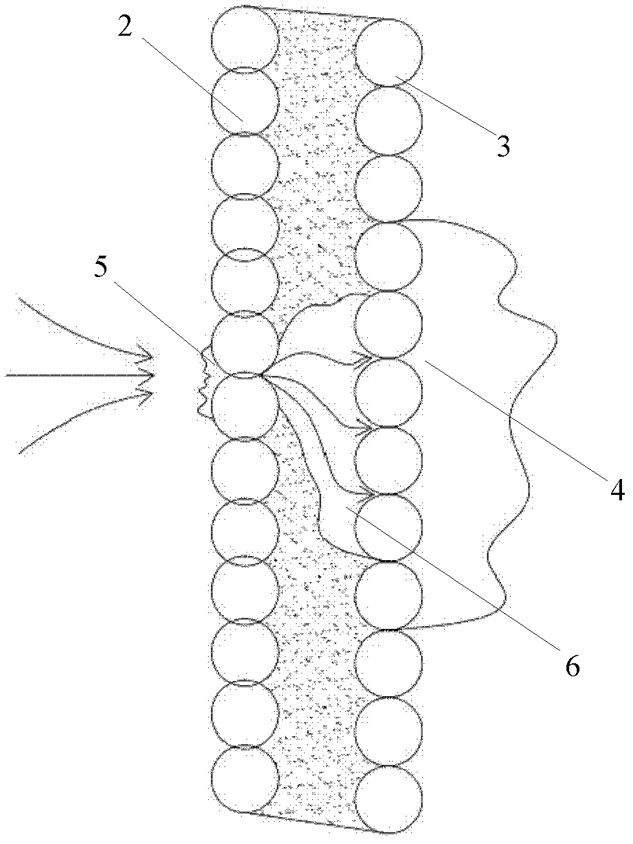 Leakage-plugging method for water-stopping curtain