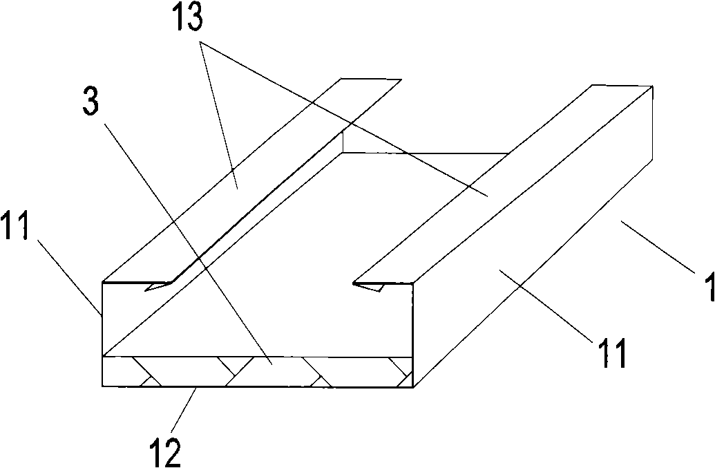 Heat preservation structural component for upright post of mobile house