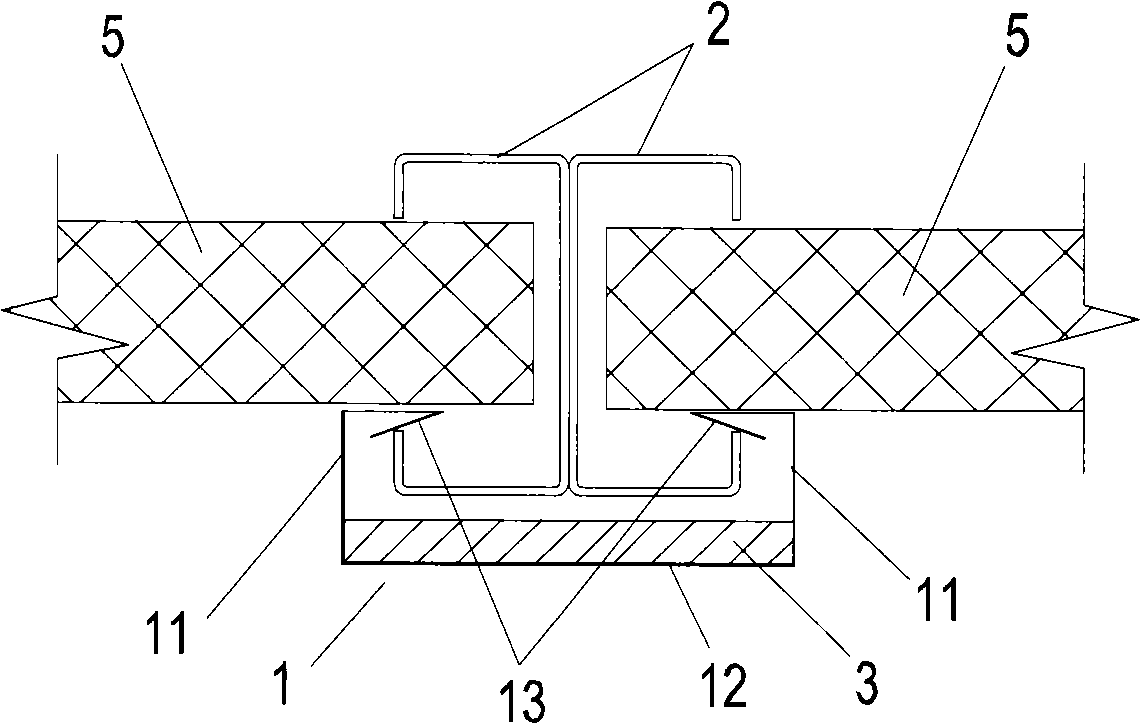 Heat preservation structural component for upright post of mobile house