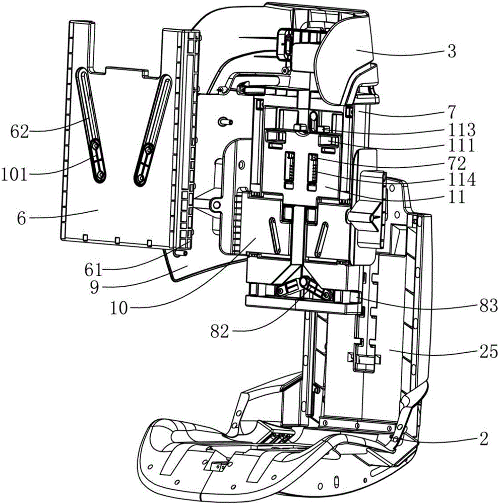 Automobile safety chair for child