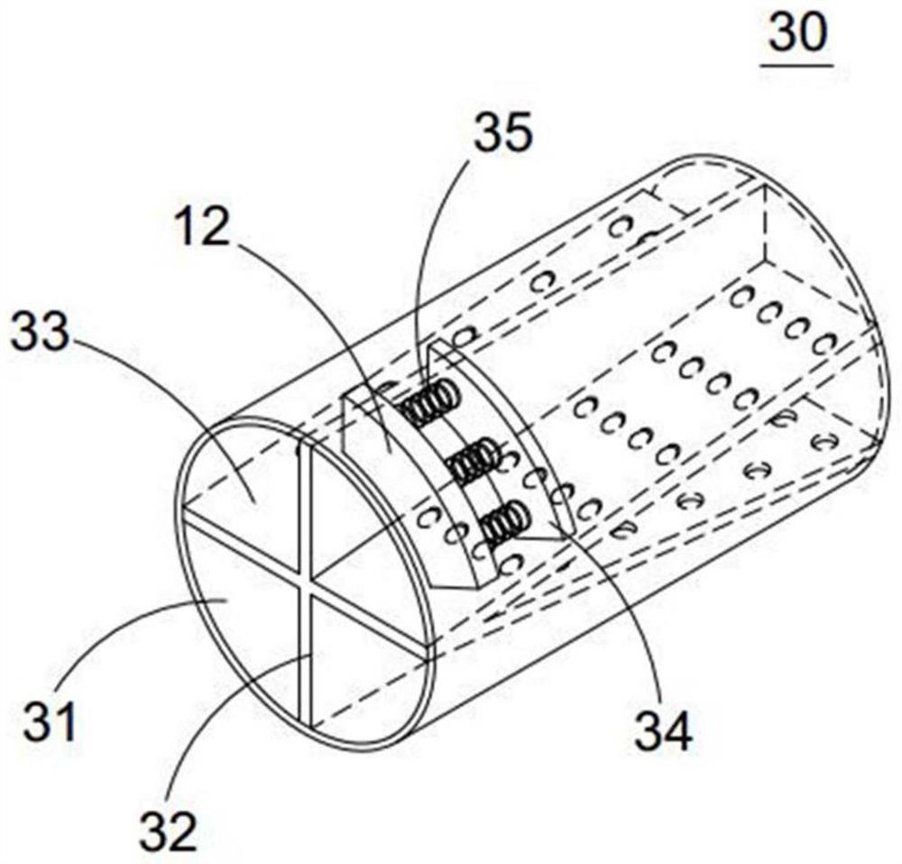 Flow equalization device used in pipeline