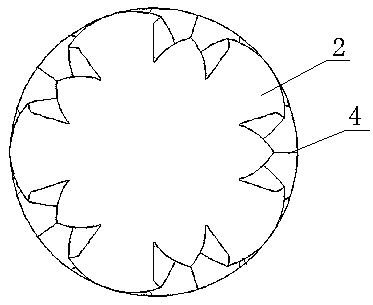 A new type of floating solid foam row rod and its preparation method