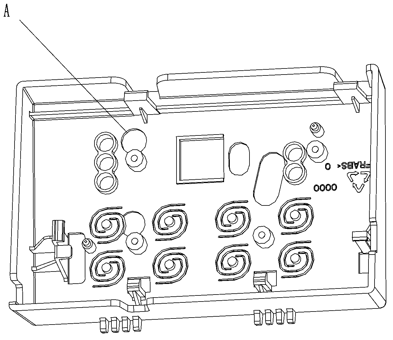 Fixing board for PCB (Printed Circuit Board) and machining method thereof