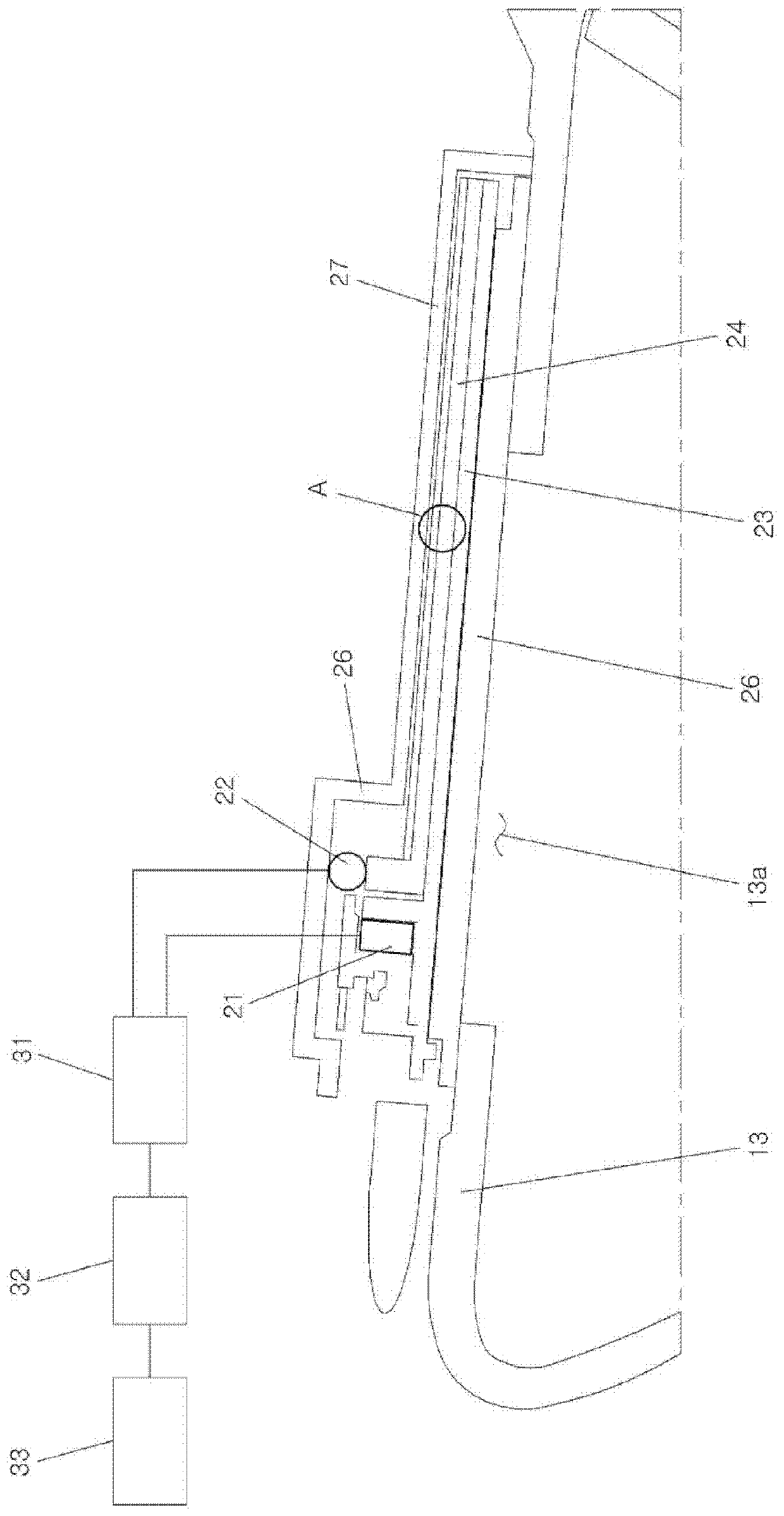 Sterilizable lamp assembly of vehicle and sterilization method using same